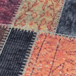 Fiesta Vaskbart tæppe Patchwork - Multi