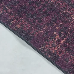 Fiesta Vaskbart Tæppeløber Vintage - Rød