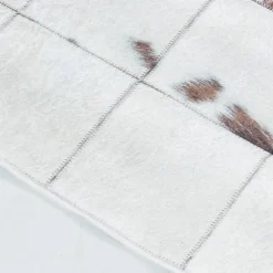 Fiesta Vaskbart Tæppeløber Patchwork - Hvid