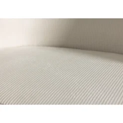 Fløjl Spisestol - Sort og Hvid