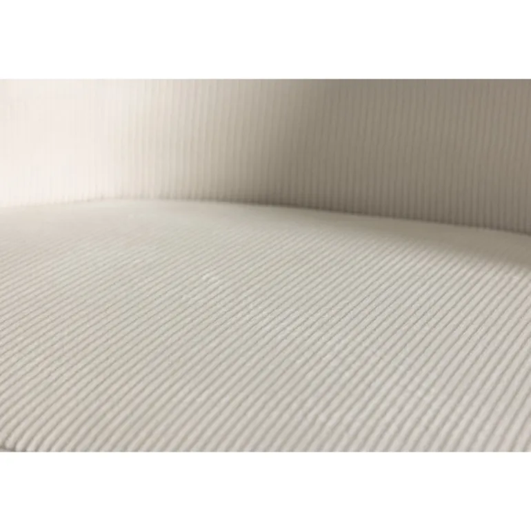 Fløjl Spisestol - Sort og Hvid