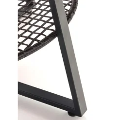 FLORENCE sofabord Natur eg / Sort