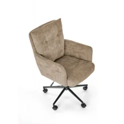 FLORES drejestol, lyseBrun