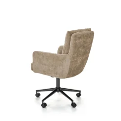 FLORES drejestol, lyseBrun