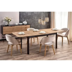 FLORIAN bord håndværkseg/Sort