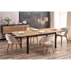 FLORIAN bord håndværkseg/Sort