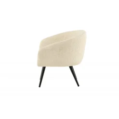 Fluffy Børnestol - Sort og Hvid