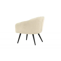 Fluffy Børnestol - Sort og Hvid