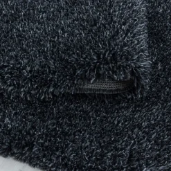 Fluffy tæppe - Antracit