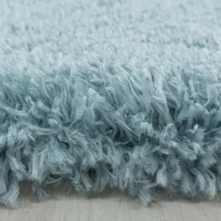 Fluffy tæppe - Blå