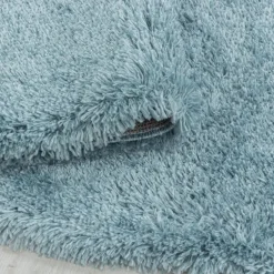 Fluffy tæppe - Blå