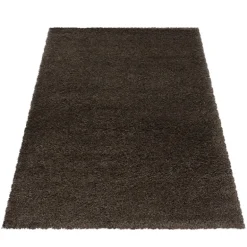 Fluffy tæppe - Brun