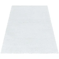 Fluffy tæppe - Hvid