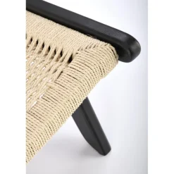 FODEN Hvilestol, Sort / Natur