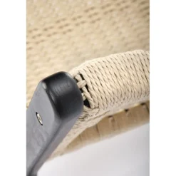 FODEN Hvilestol, Sort / Natur