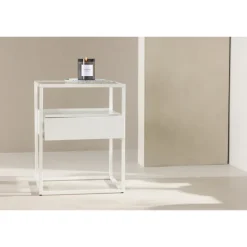 Fortaleza Sidebord - Hvid