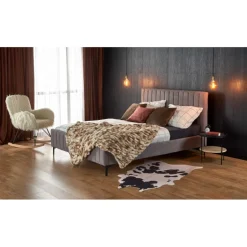 FRANCESCA 160x200 seng - LyseGrå