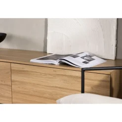 Frihamn væghængt TV bord 160x45 - Natur