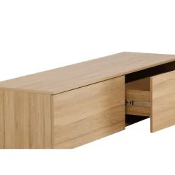 Frihamn væghængt TV bord 160x45 - Natur