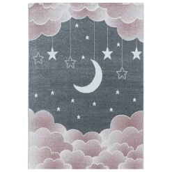 Funny Børne Tæppeløber - Pink