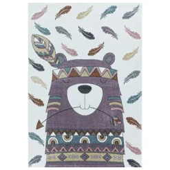 Funny Børnetæppe - Violet