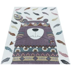 Funny Børnetæppe - Violet