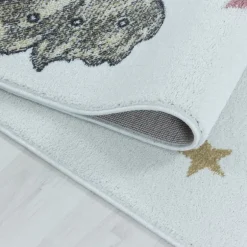 Funny Børnetæppe Dinosaur - Blå