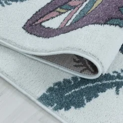 Funny Rund Børnetæppe Bjørn - Gul