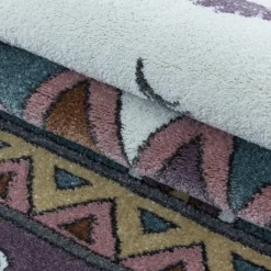 Funny Rund Børnetæppe Bjørn - Gul