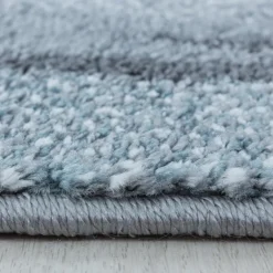 Funny Rund Børnetæppe Kanin - Blå