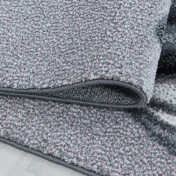 Funny Rund Børnetæppe Kanin - Pink