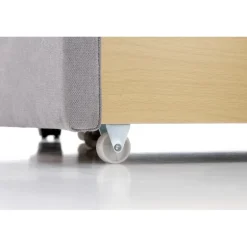 GABRIELLA 160x200cm seng med skuffe - LyseGrå