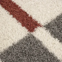 Gala Shaggy tæppe Ternet - Terra