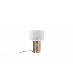 Gap Bordlampe - Messing og Hvid