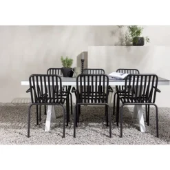 Garcia Loungesæt - Havemøbelsæt - Sort,Grå