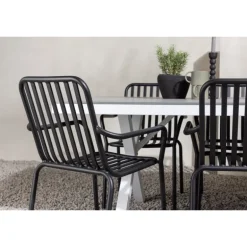 Garcia Loungesæt - Havemøbelsæt - Sort,Grå