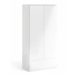 Garda klædeskab 99 cm 2 låger - Hvid