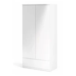 Garda klædeskab 99 cm 2 låger - Hvid