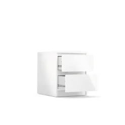 Garda natbord - Hvid Højglans