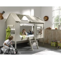 Gardiner til sengehus – Charlotte, beige