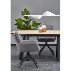 GIACOMO bord Natur/Sort