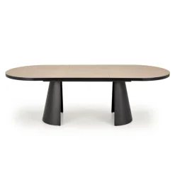 GIACOMO bord Natur/Sort