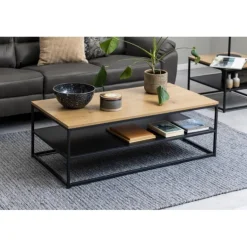 Gila sofabord naturlig MDF