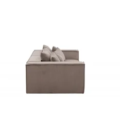 Gillholmen 3 personers Sofa - Brun Fløjl