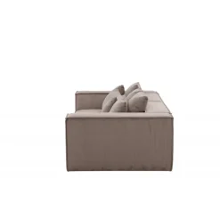 Gillholmen 3 personers Sofa - Brun Fløjl