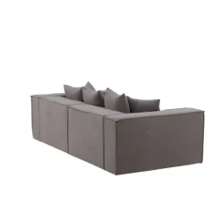 Gillholmen 3 personers sofa - Grå stof