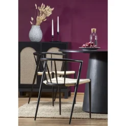 GINTER Rundt Bord, Sort