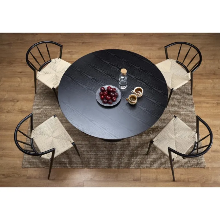 GINTER Rundt Bord, Sort