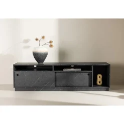 Girona TV-Bænk - Sort