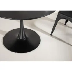 Glade Rundt spisebord Ø100 - Sort
